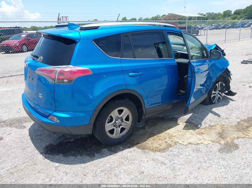 2016 Toyota Rav 4 VIN JTMBFREV5GJ076639 IAAI salvage auction — FRONT END, Rebuildable (Florida), sold $2,675 on 2026-07-30 (photo 4)