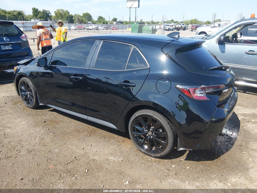2021 Toyota Corolla VIN JTND4MBE5M3143967 IAAI salvage auction — FRONT & REAR, Salvage (Arkansas), sold $3,650 on 2026-07-29 (photo 3)