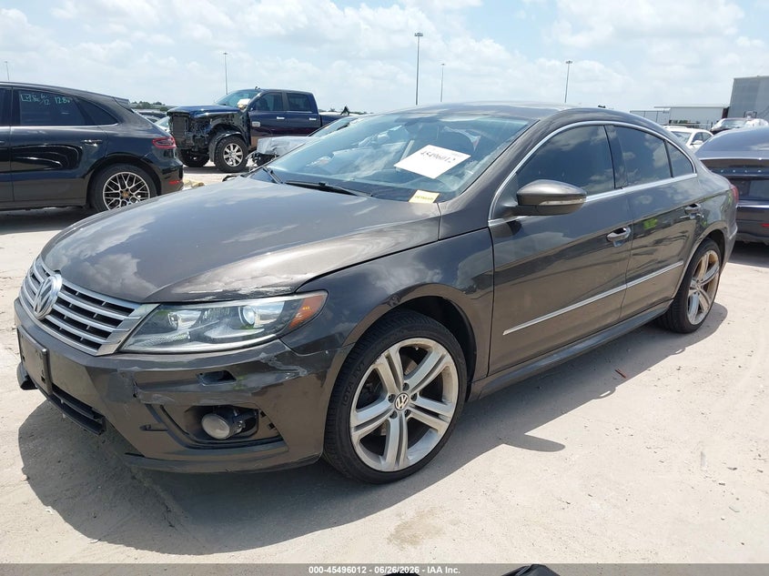 2016 Volkswagen Passat cc VIN WVWBN7AN7GE504104 IAAI salvage auction — RIGHT SIDE, Salvage (Texas), sold $925 on 2026-07-16 (photo 2)
