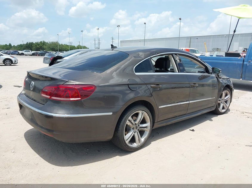 2016 Volkswagen Passat cc VIN WVWBN7AN7GE504104 IAAI salvage auction — RIGHT SIDE, Salvage (Texas), sold $925 on 2026-07-16 (photo 4)