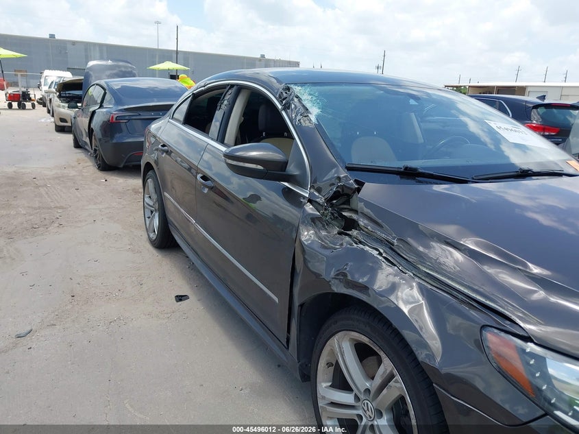 2016 Volkswagen Passat cc VIN WVWBN7AN7GE504104 IAAI salvage auction — RIGHT SIDE, Salvage (Texas), sold $925 on 2026-07-16 (photo 6)