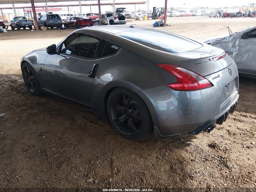 2012 Nissan 370z VIN JN1AZ4EH3CM561292 IAAI salvage auction — NORMAL WEAR, Clear-Dealer Only (Arizona), sold $3,300 on 2026-07-07 (photo 3)