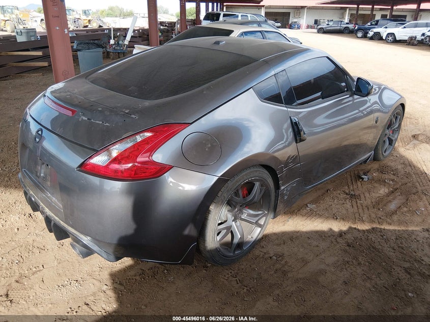 2012 Nissan 370z VIN JN1AZ4EH3CM561292 IAAI salvage auction — NORMAL WEAR, Clear-Dealer Only (Arizona), sold $3,300 on 2026-07-07 (photo 4)