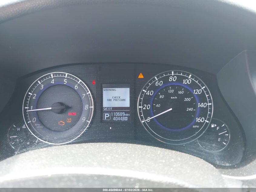 2016 Infiniti Qx50 VIN JN1BJ0RP0GM235011 IAAI salvage auction — LEFT FRONT, Salvage (Alabama), sold $1,050 on 2026-08-01 (photo 7)
