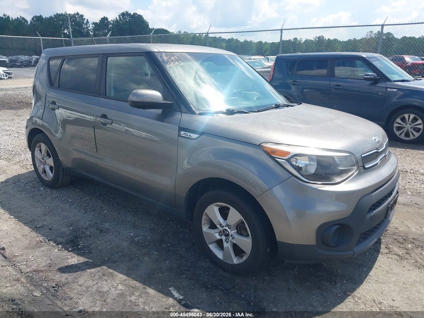 2018 Kia Soul VIN KNDJN2A21J7567053 IAAI salvage auction — NORMAL WEAR, Original (Kentucky), sold $1,700 on 2026-07-10 (photo 1)