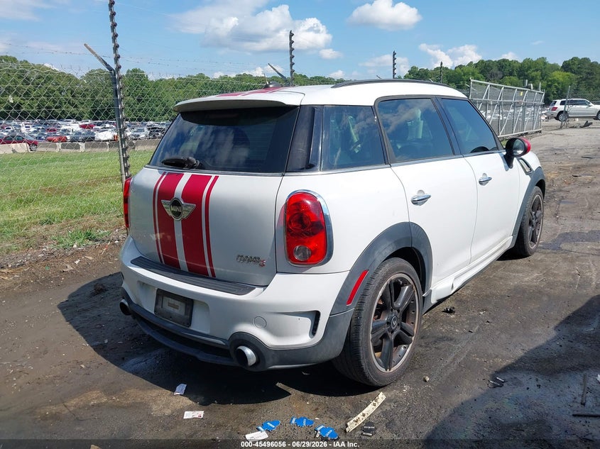 2012 Mini VIN WMWZC3C56CWL82850 IAAI salvage auction — FRONT END, Salvage Title, sold $1,150 on 2026-08-20 (photo 4)