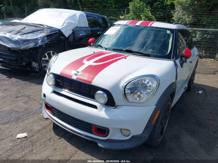 2012 Mini VIN WMWZC3C56CWL82850 IAAI salvage auction — FRONT END, Salvage Title, sold $1,150 on 2026-08-20 (photo 6)