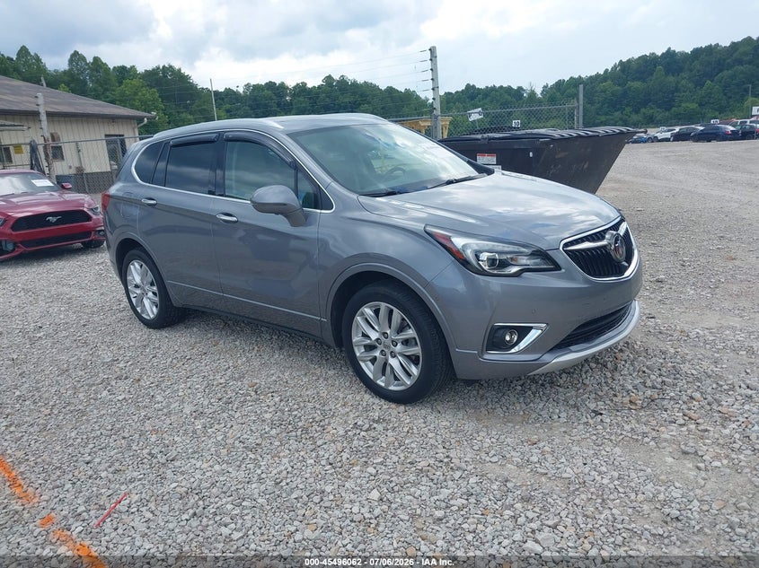2019 Buick Envision VIN LRBFX4SX8KD015525 IAAI salvage auction — MECHANICAL, Salvage Title, sold $3,550 on 2026-07-21 (photo 1)