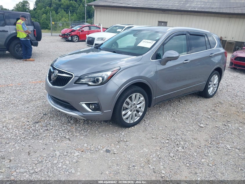 2019 Buick Envision VIN LRBFX4SX8KD015525 IAAI salvage auction — MECHANICAL, Salvage Title, sold $3,550 on 2026-07-21 (photo 2)