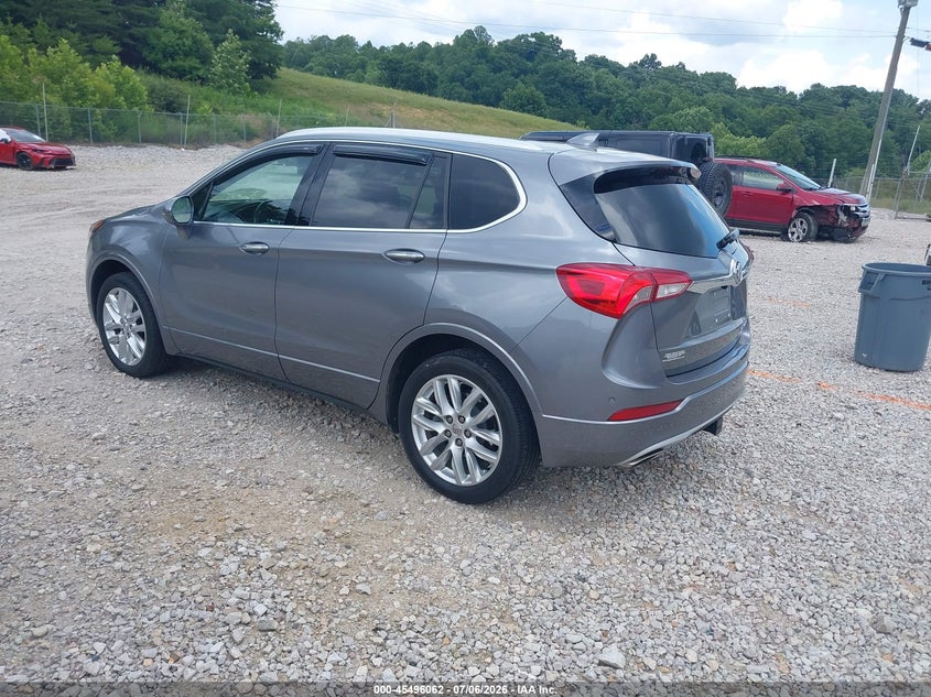 2019 Buick Envision VIN LRBFX4SX8KD015525 IAAI salvage auction — MECHANICAL, Salvage Title, sold $3,550 on 2026-07-21 (photo 3)