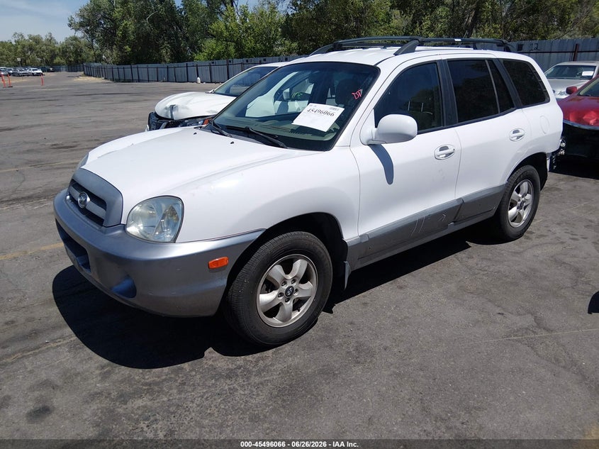 2006 Hyundai Santa fe VIN KM8SC73D16U111239 IAAI salvage auction — REAR END, Salvage (Utah), sold $275 on 2026-07-16 (photo 2)