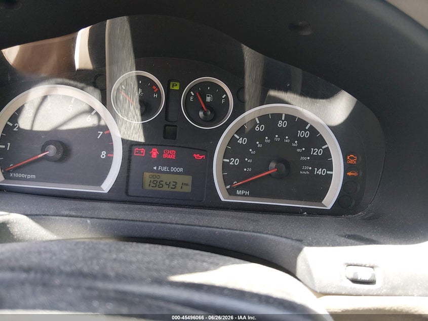 2006 Hyundai Santa fe VIN KM8SC73D16U111239 IAAI salvage auction — REAR END, Salvage (Utah), sold $275 on 2026-07-16 (photo 7)