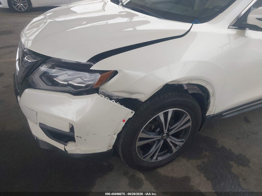 2017 Nissan Rogue VIN JN8AT2MT5HW403576 IAAI salvage auction — LEFT FRONT, Salvage (California), sold $2,550 on 2026-08-02 (photo 6)
