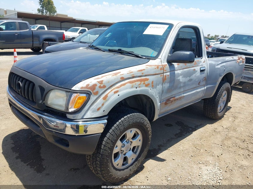 2002 Toyota Tacoma VIN 5TENM92N52Z088330 IAAI salvage auction — REAR END, Salvage (California), sold $2,900 on 2026-07-13 (photo 2)
