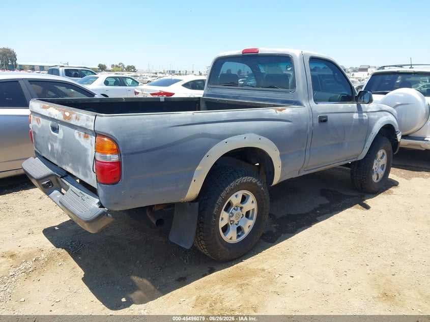 2002 Toyota Tacoma VIN 5TENM92N52Z088330 IAAI salvage auction — REAR END, Salvage (California), sold $2,900 on 2026-07-13 (photo 4)