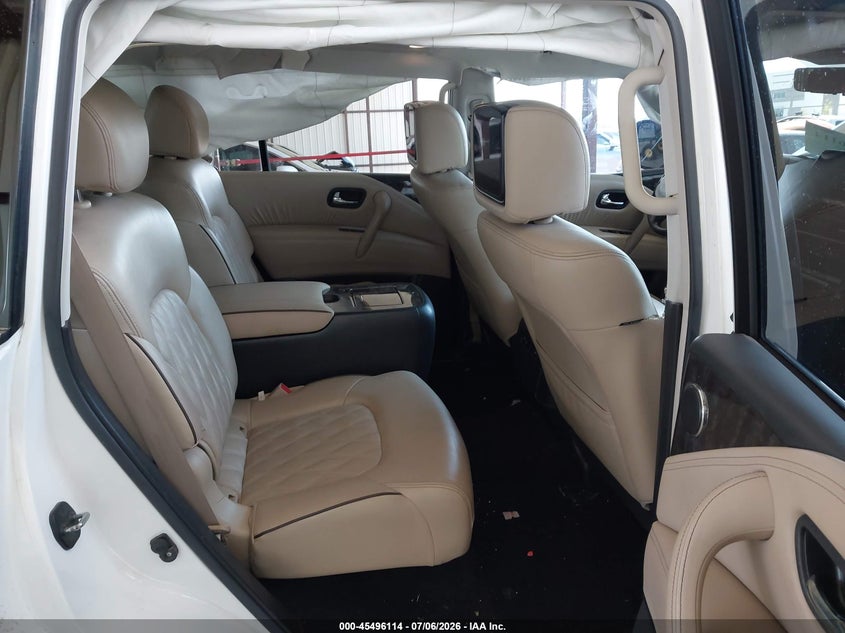2021 Nissan Armada VIN JN8AY2DB1M9794467 IAAI salvage auction — FRONT END, Wait Title, sold $16,750 on 2026-09-01 (photo 8)