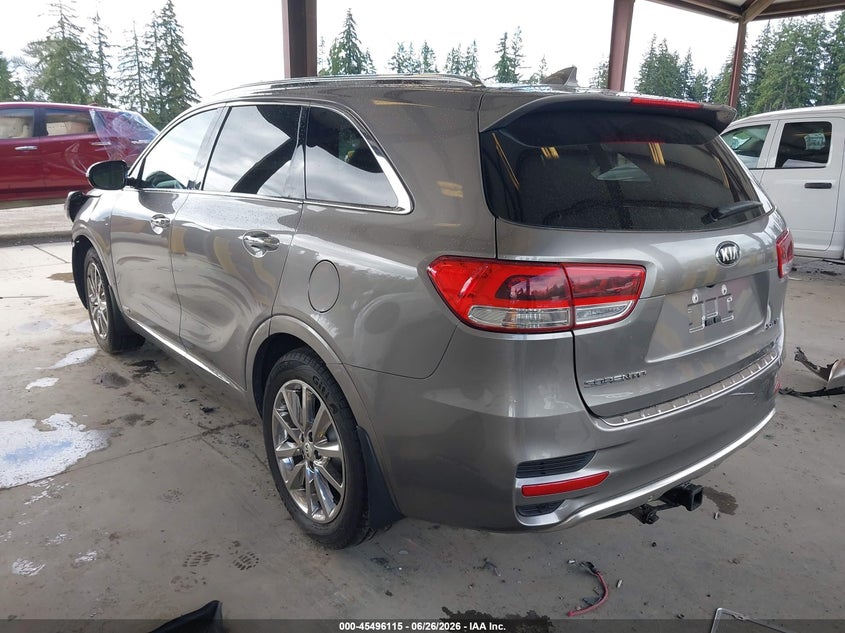 2016 Kia Sorento VIN 5XYPKDA5XGG180392 IAAI salvage auction — FRONT END, Bill Of Sale (Washington), sold $1,800 on 2026-07-22 (photo 3)