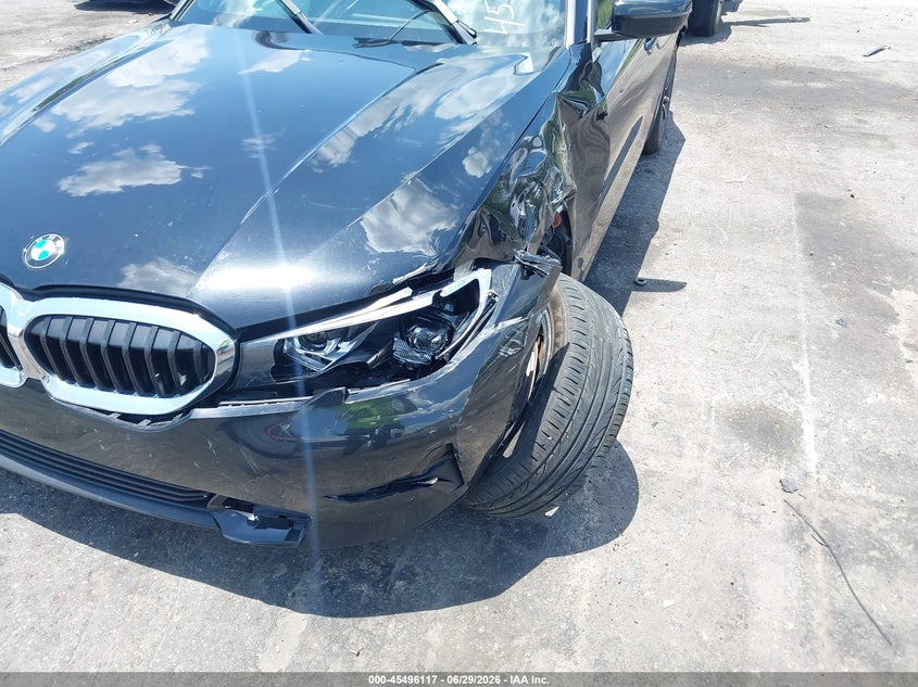 2020 BMW 3er VIN 3MW5R1J0XL8B18922 IAAI salvage auction — SIDE, Certificate Of Destruction (Florida), sold $4,950 on 2026-07-23 (photo 6)