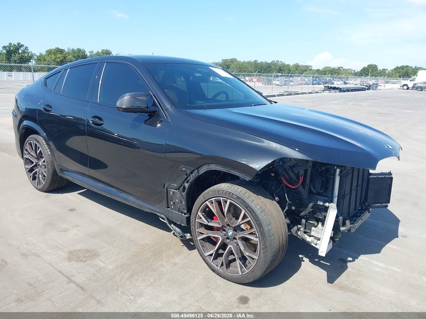 2024 BMW X6 m VIN 5YM23ET04R9U40182 — IAAI salvage auction photo