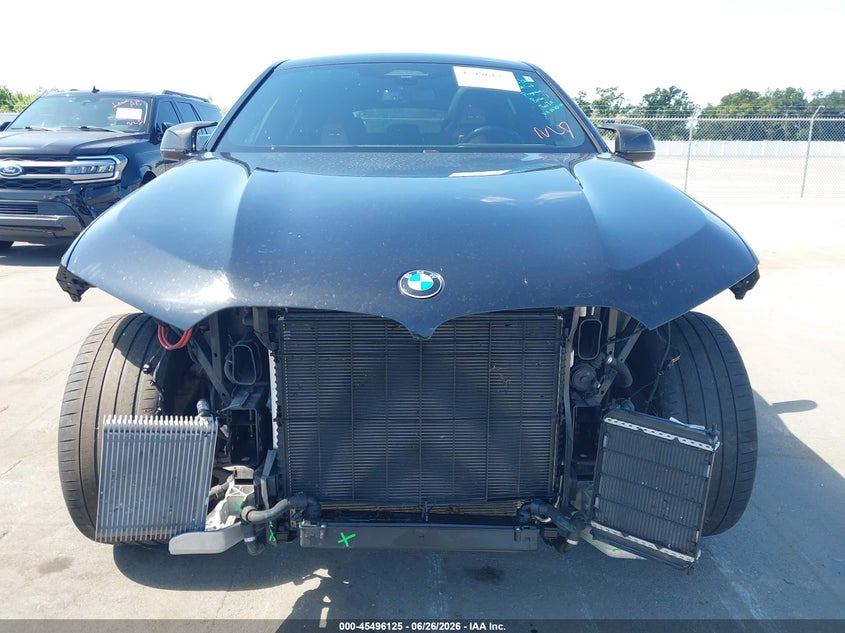 2024 BMW X6 m VIN 5YM23ET04R9U40182 IAAI salvage auction — FRONT END, Rebuildable (Florida), sold $53,950 on 2026-08-10 (photo 6)