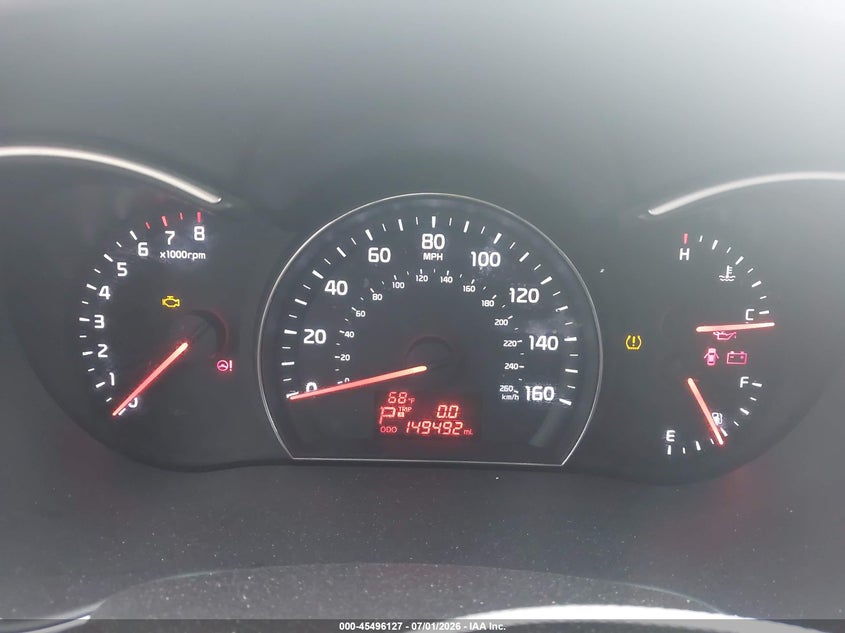 2015 Kia Sorento VIN 5XYKTDA64FG563260 IAAI salvage auction — NORMAL WEAR, Regular Certificate (Iowa), sold $775 on 2026-07-28 (photo 7)
