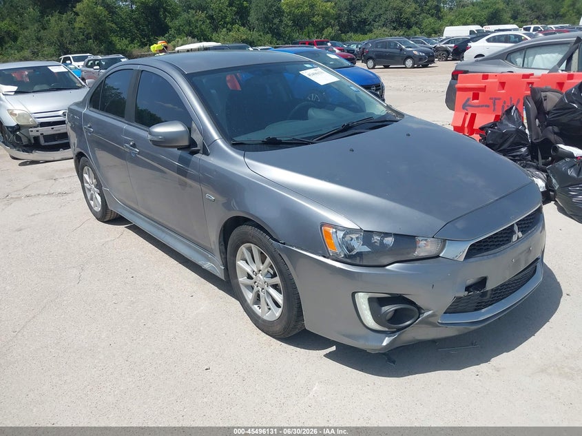2016 Mitsubishi Lancer VIN JA32U2FU7GU012506 IAAI salvage auction — NORMAL WEAR, Original (Texas), sold $1,225 on 2026-07-13 (photo 1)