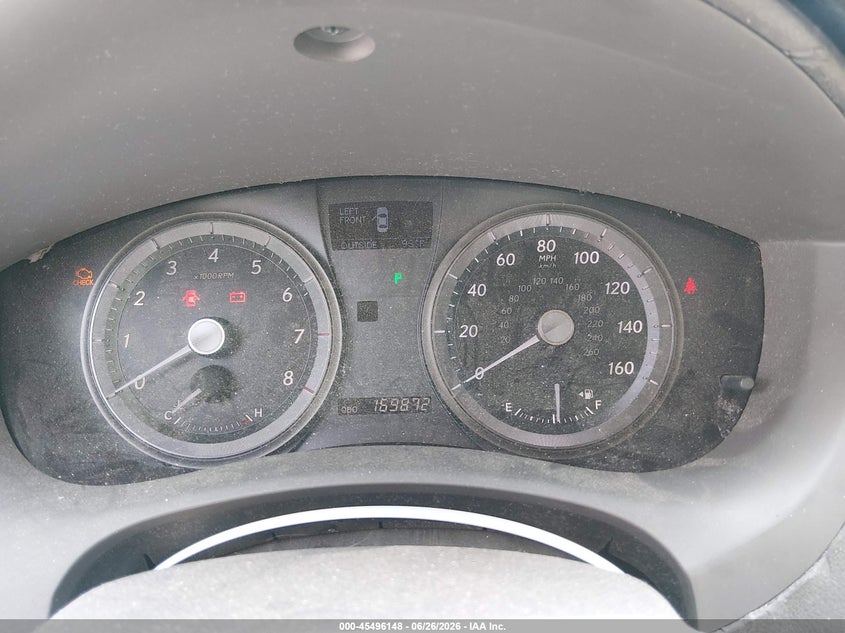 2007 Lexus ES VIN JTHBJ46G272087673 IAAI salvage auction — FRONT END, Salvage (Alabama), sold $425 on 2026-07-20 (photo 7)