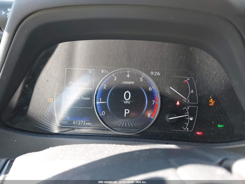 2021 Lexus Ux VIN JTHP3JBH2M2045271 IAAI salvage auction — FRONT END, Salvage Title, sold $6,700 on 2026-10-04 (photo 7)