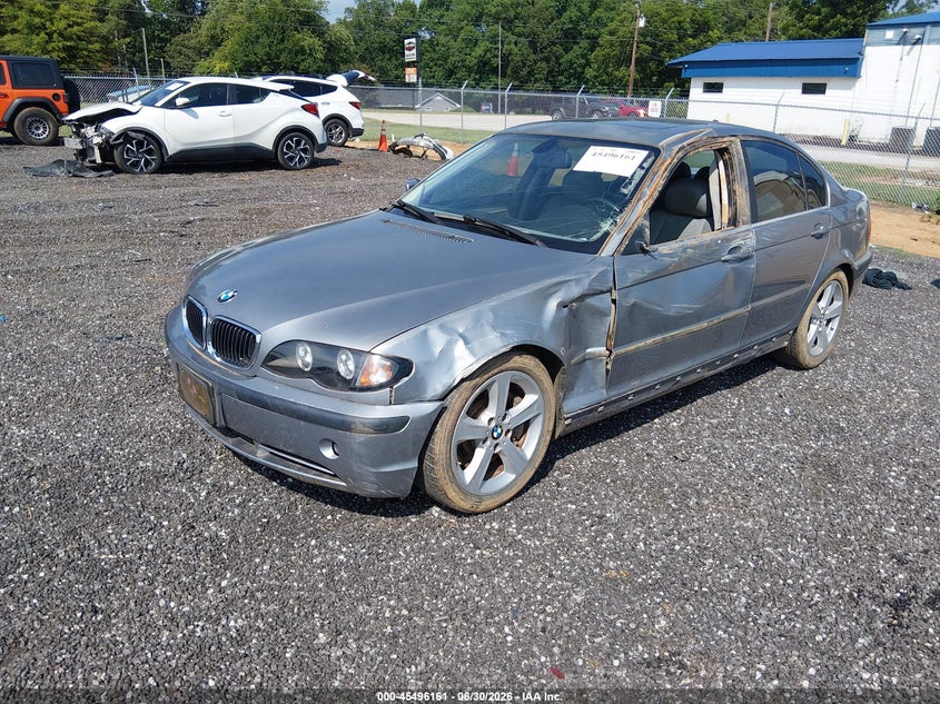 2004 BMW 3 series VIN WBAEV53424KM35306 IAAI salvage auction — LEFT SIDE, Salvage (South Carolina), sold $775 on 2026-08-04 (photo 2)