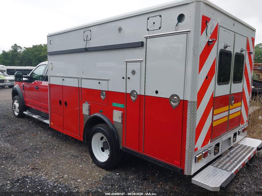 2017 Ford F-550 super duty VIN 1FD0X5HT9HED73068 IAAI salvage auction — NORMAL WEAR, Clear (New York), sold $7,100 on 2026-08-25 (photo 3)