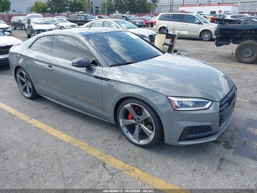 2019 Audi S5 VIN WAUP4AF5XKA066822 — IAAI salvage auction photo