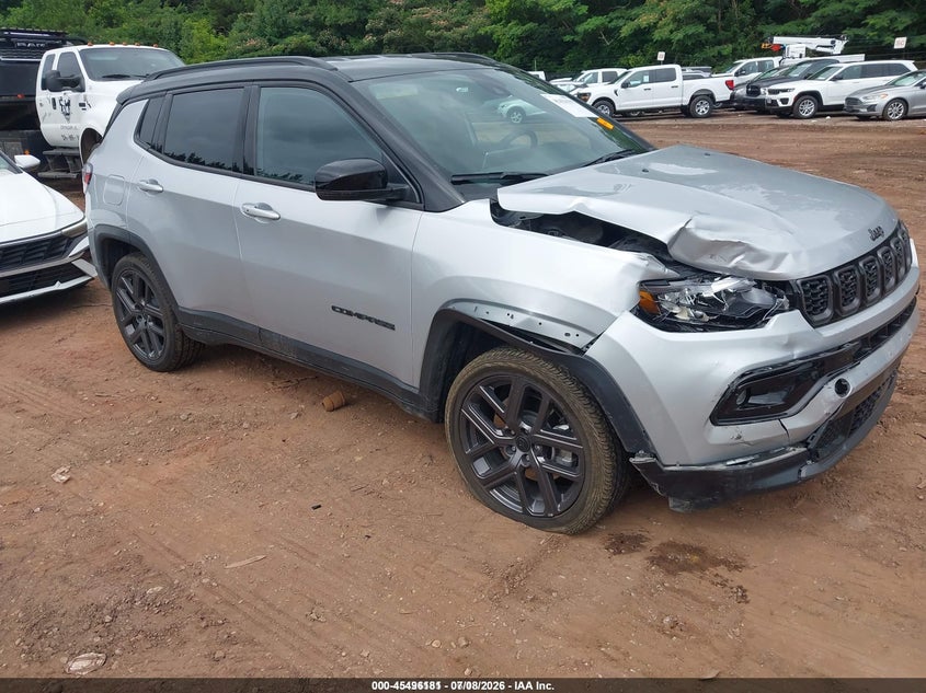 2026 Jeep Compass VIN 3C4NJDCN0TT184168 IAAI salvage auction — RIGHT FRONT, Clear (Texas), sold $16,800 on 2026-07-29 (photo 1)