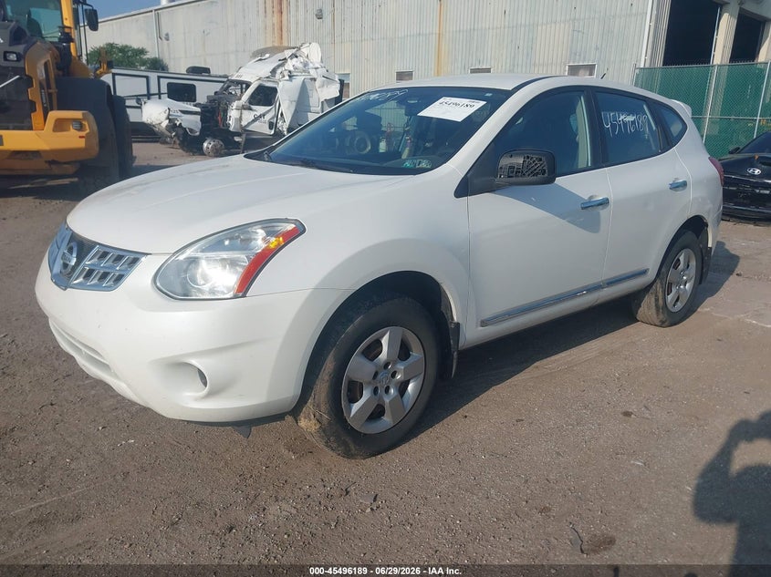 2011 Nissan Rogue sport VIN JN8AS5MV0BW290150 IAAI salvage auction — NORMAL WEAR, Clear (Indiana), sold $500 on 2026-07-07 (photo 2)