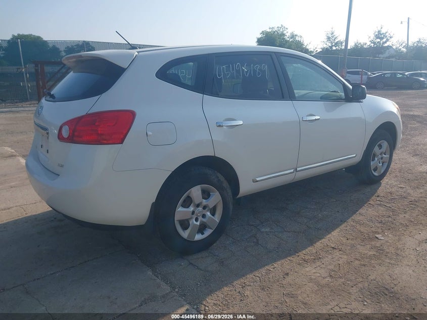 2011 Nissan Rogue sport VIN JN8AS5MV0BW290150 IAAI salvage auction — NORMAL WEAR, Clear (Indiana), sold $500 on 2026-07-07 (photo 4)