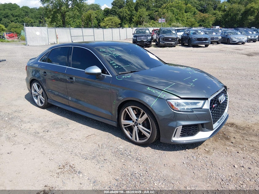 2018 Audi Rs3 VIN WUABWGFF8J1902650 — IAAI salvage auction photo