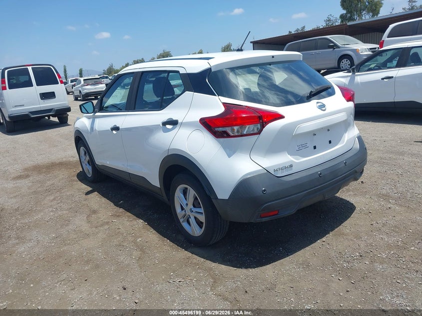 2020 Nissan Kicks VIN 3N1CP5BV8LL517684 IAAI salvage auction — NORMAL WEAR, Sf97 (California), sold $11,300 on 2026-07-28 (photo 3)