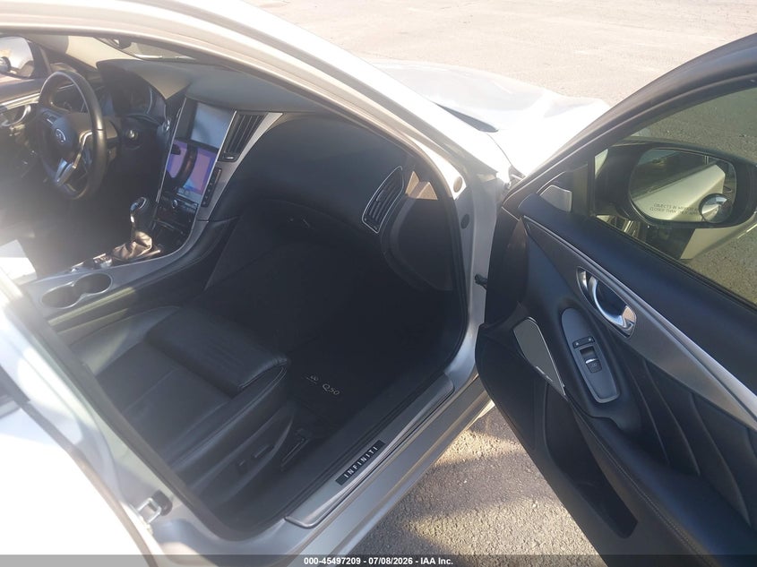 2019 Infiniti Q50 VIN JN1EV7AP0KM510844 IAAI salvage auction — FRONT END, Salvage Title, sold $1,950 on 2026-07-29 (photo 5)