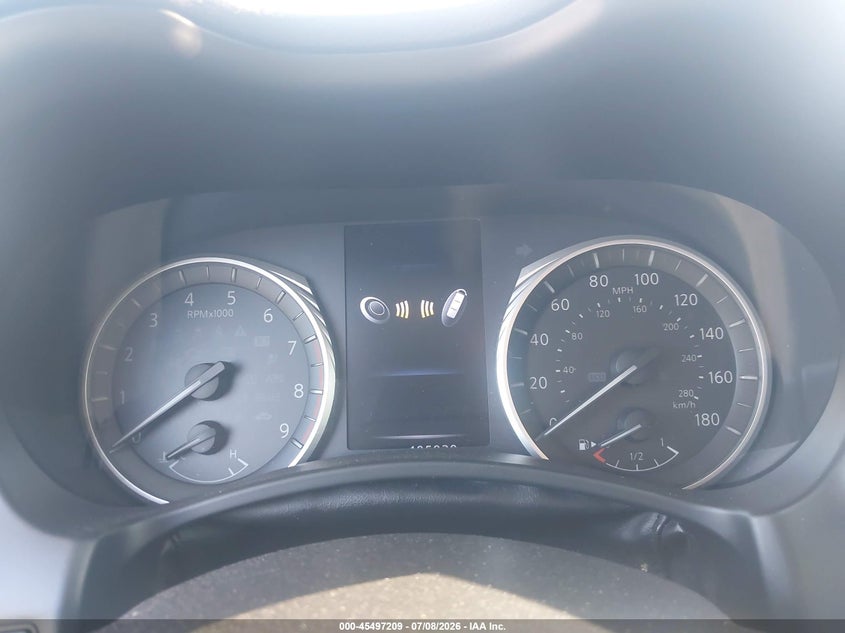 2019 Infiniti Q50 VIN JN1EV7AP0KM510844 IAAI salvage auction — FRONT END, Salvage Title, sold $1,950 on 2026-07-29 (photo 7)