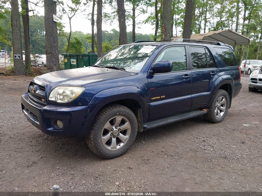 2007 Toyota 4runner VIN JTEBT17R878038092 IAAI salvage auction — SIDE, Salvage (Virginia), sold $3,650 on 2026-07-18 (photo 2)