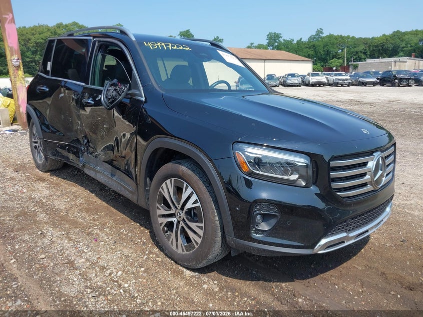 2025 Mercedes-benz Glb VIN W1N4M4GB0SW397271 IAAI salvage auction — LEFT & RIGHT, Certificate Of Destruction (Florida), sold $7,200 on 2026-08-25 (photo 1)