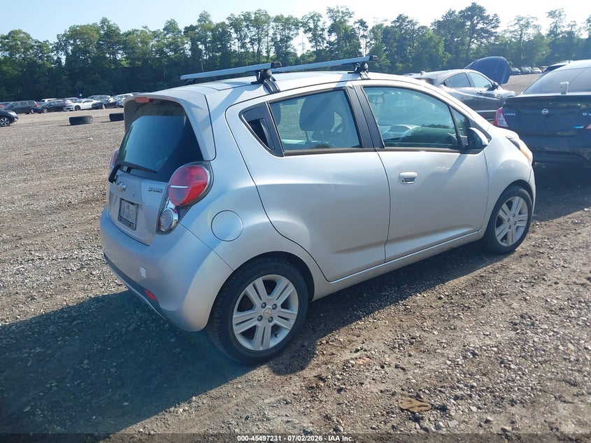 2014 Chevrolet Spark VIN KL8CB6S91EC528599 IAAI salvage auction — NORMAL WEAR, Clear (Washington), sold $850 on 2026-07-14 (photo 4)