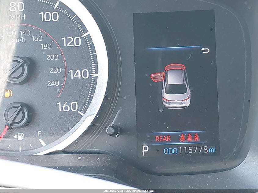 2020 Toyota Corolla VIN JTDS4RCE2LJ048056 IAAI salvage auction — RIGHT SIDE, Salvage Certificate (California), sold $4,300 on 2026-07-29 (photo 7)
