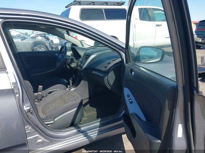 2017 Hyundai Accent VIN KMHCT5AEXHU326089 IAAI salvage auction — REAR END, Salvage (Arizona), sold $1,100 on 2026-07-10 (photo 5)