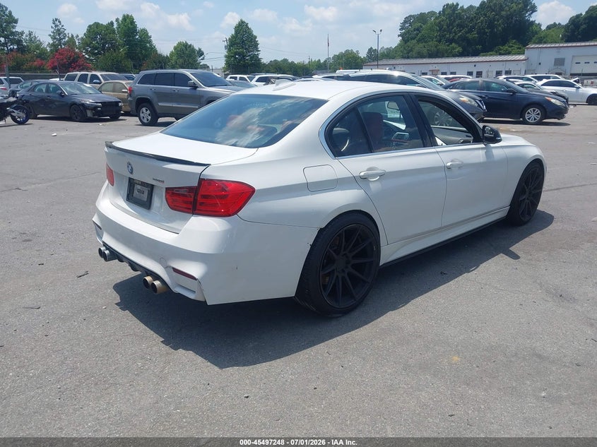 2013 BMW 3er VIN WBA3F9C57DF483767 IAAI salvage auction — NORMAL WEAR, Clear-Dealer Only (North Carolina), sold $2,700 on 2026-07-06 (photo 4)