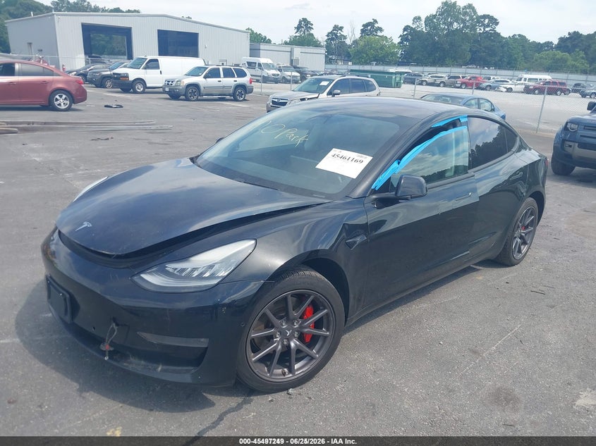 2018 Tesla Model 3 VIN 5YJ3E1EA3JF171978 IAAI salvage auction — REPOSSESSION, Salvage Title, sold $2,950 on 2026-07-15 (photo 2)