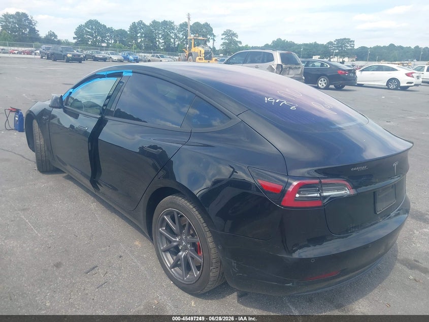 2018 Tesla Model 3 VIN 5YJ3E1EA3JF171978 IAAI salvage auction — REPOSSESSION, Salvage Title, sold $2,950 on 2026-07-15 (photo 3)