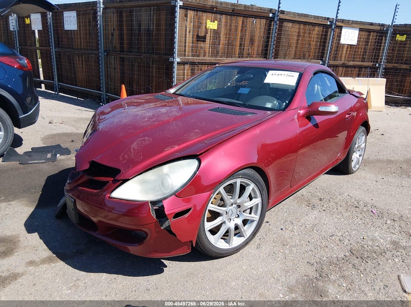 2005 Mercedes-benz Slk-klasse VIN WDBWK56F85F047843 IAAI salvage auction — FRONT END, Salvage (Colorado), sold $550 on 2026-08-04 (photo 2)
