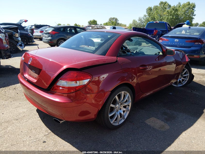 2005 Mercedes-benz Slk-klasse VIN WDBWK56F85F047843 IAAI salvage auction — FRONT END, Salvage (Colorado), sold $550 on 2026-08-04 (photo 4)