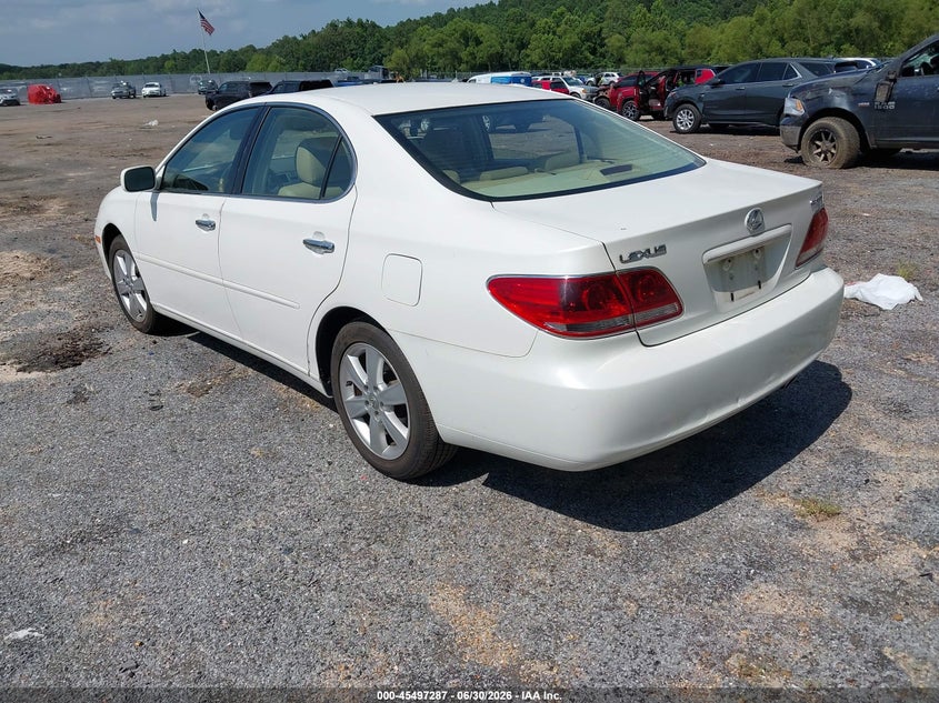 2006 Lexus Es 330 VIN JTHBA30G765173769 IAAI salvage auction — NORMAL WEAR, Clear (Mississippi), sold $2,475 on 2026-07-08 (photo 3)