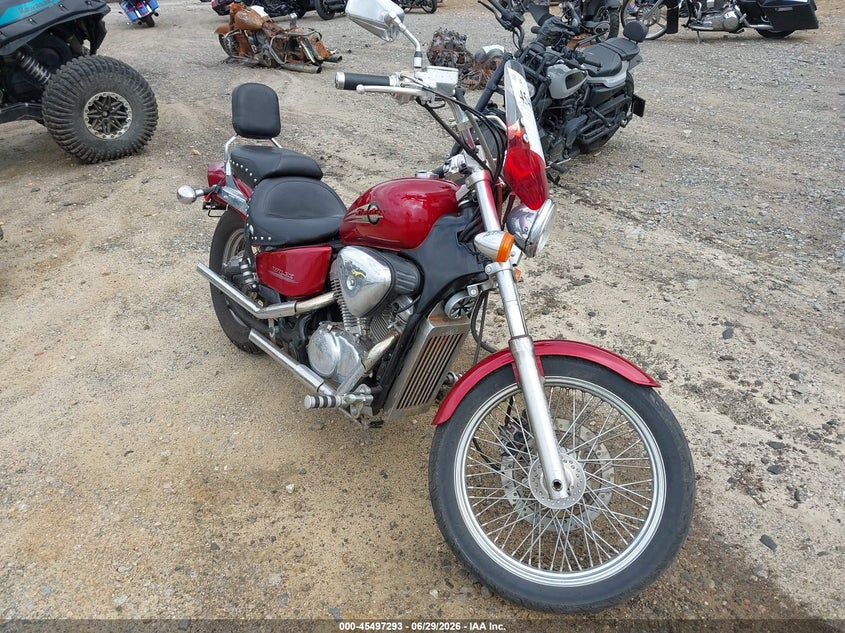 2003 Honda Vt600 VIN JH2PC21343M406345 IAAI salvage auction — NORMAL WEAR, Clear (North Carolina), sold $300 on 2026-07-08 (photo 1)